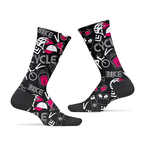 printed-cycle-socks-black